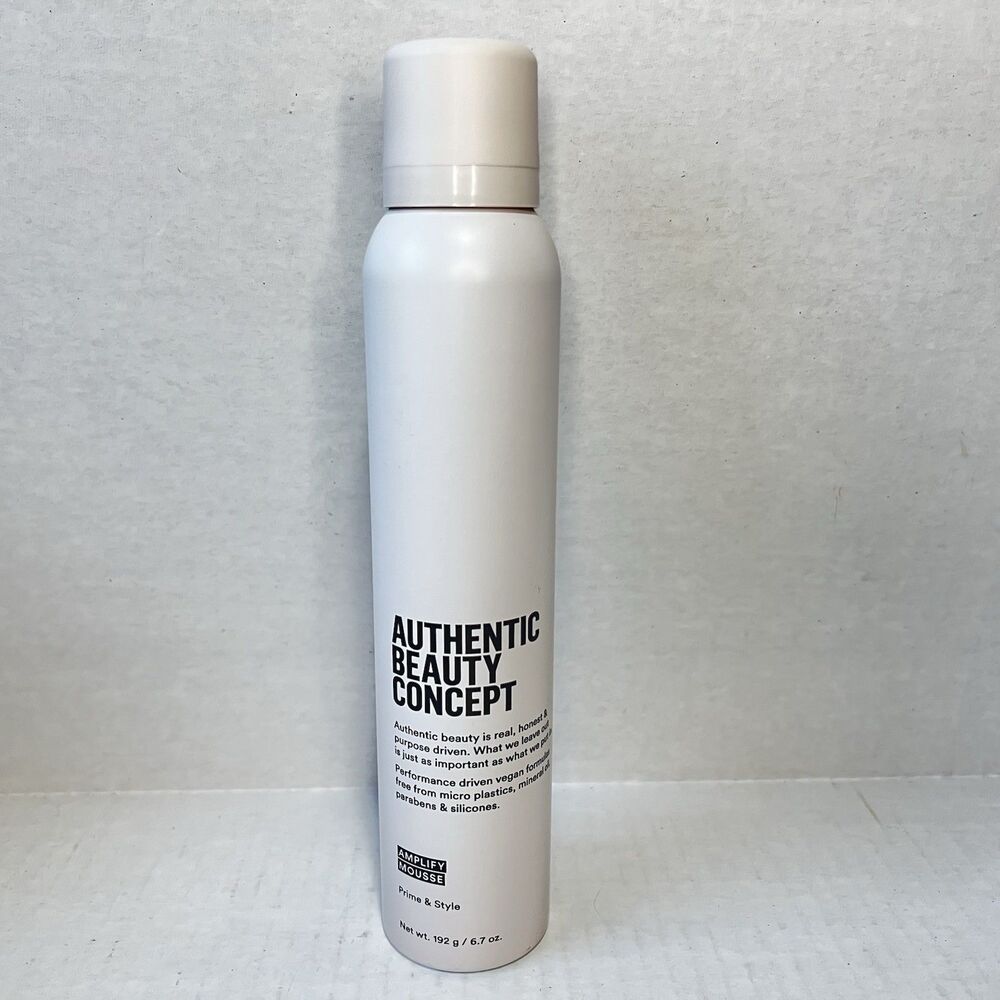Authentic Beauty Concept Amplify Mousse Prime Style Vegan 6.7oz